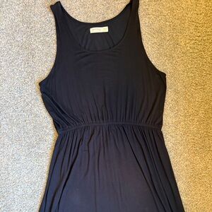 Classic Black Sleeveless Women’s knit Dress XL